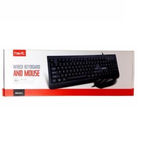 Havit Pack Clavier & souris KB540CM Qwerty Noir