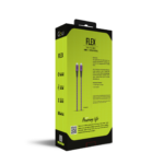 Goui Flex Fashion Câble Type-C vers Type-C Kevlar (1,5m) 60W – Violet / Jaune