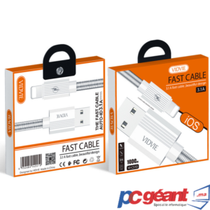 Vidvie Fast Cable Type-C 3.1 A Compatible iPhone