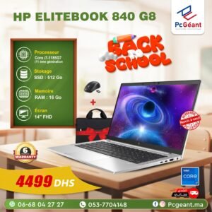 HP EliteBook 840 G8 Core i7-1185G7 I 16Go I 512Go SSD I 14" IPS Full HD [Remis à Neuf]