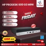 HP ProDesk 600 G3 Mini Core i5-7500T I 8Go DDR4 I 256Go SSD [Remis à Neuf]