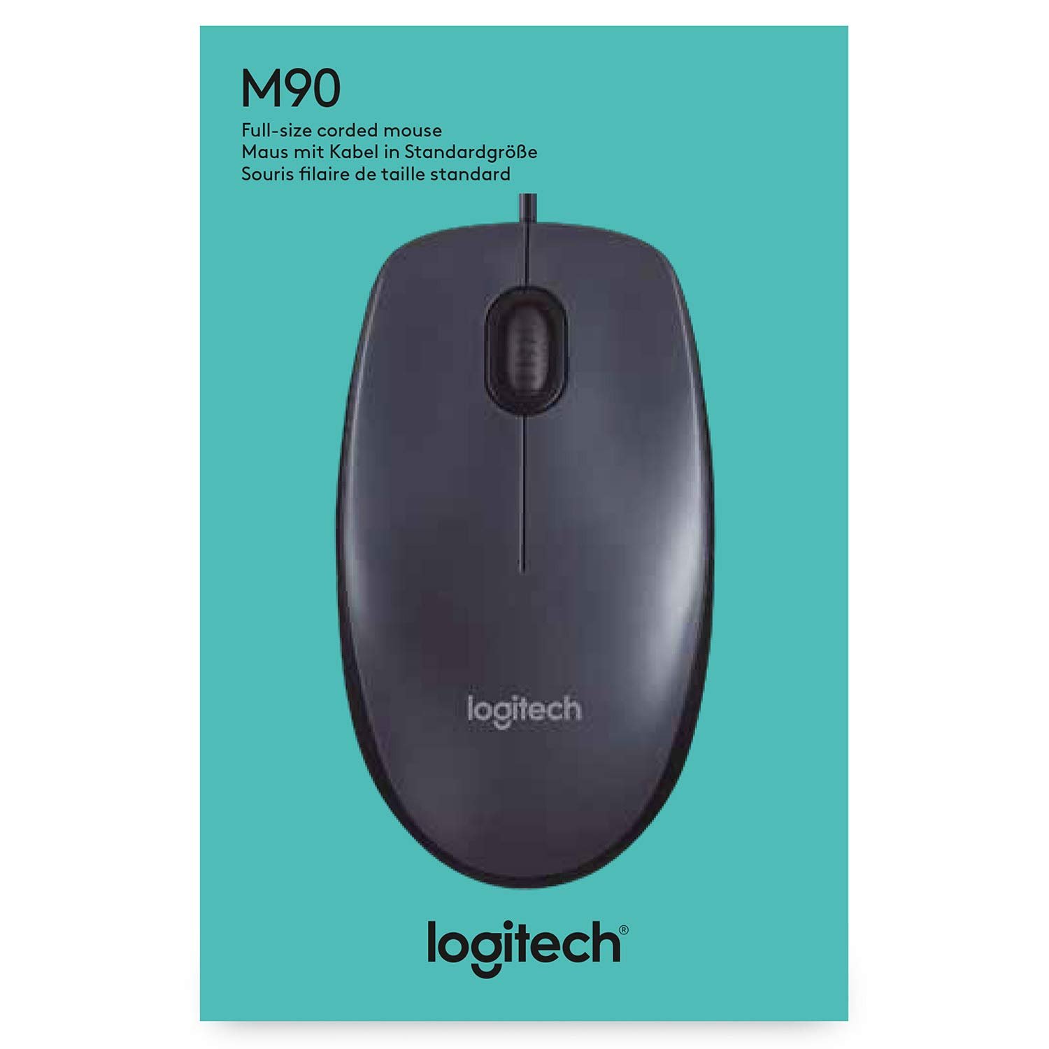 Logitech M90 - Souris Optique Usb 3D Filaire