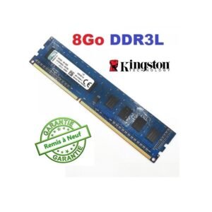 Barette mémoire Kingston 8GB DDR3L 12800U [REMIS A NEUF]