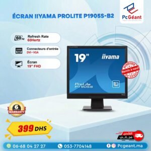 Écran IIYAMA 19" PROLITE P1905S-B2 [Remis à Neuf]